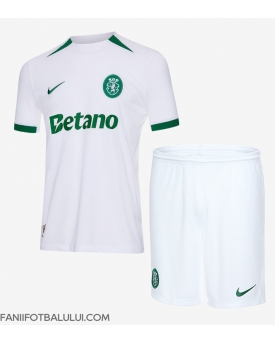 Sporting CP Echipament de Fotbal Replică 2024-25 Copii Deplasare (+ Șorturi)